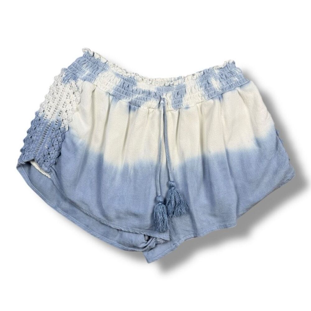 Ocean Drive Crochet Tassel Shorts Sz S